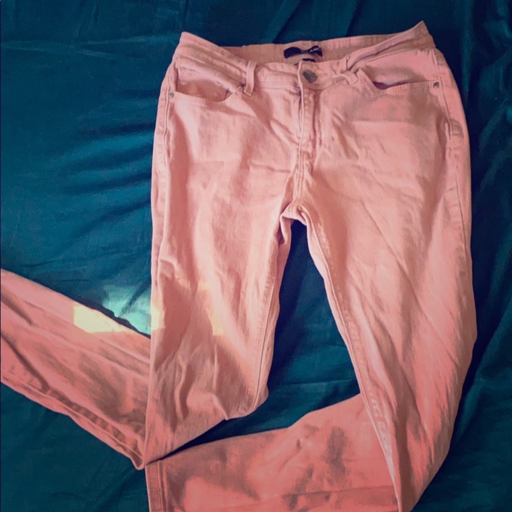 Light pink jeans